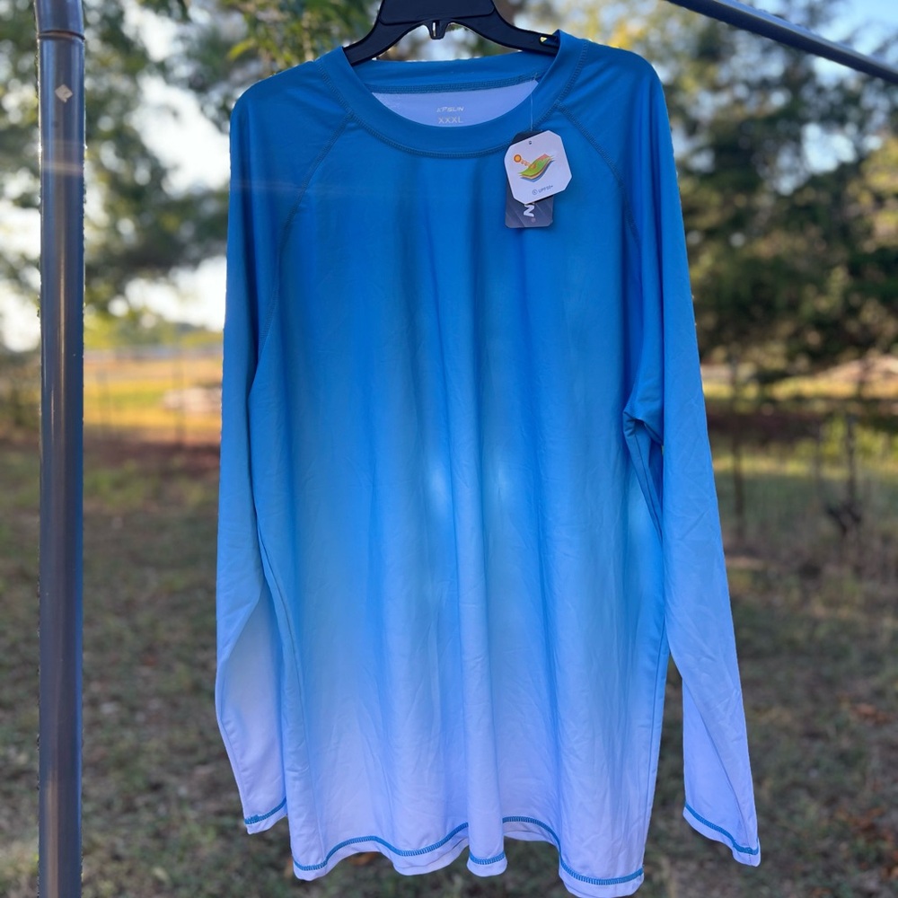 KPSUN Mens UPF 50+ Swim Shirts Long Sleeve Sun Shirts